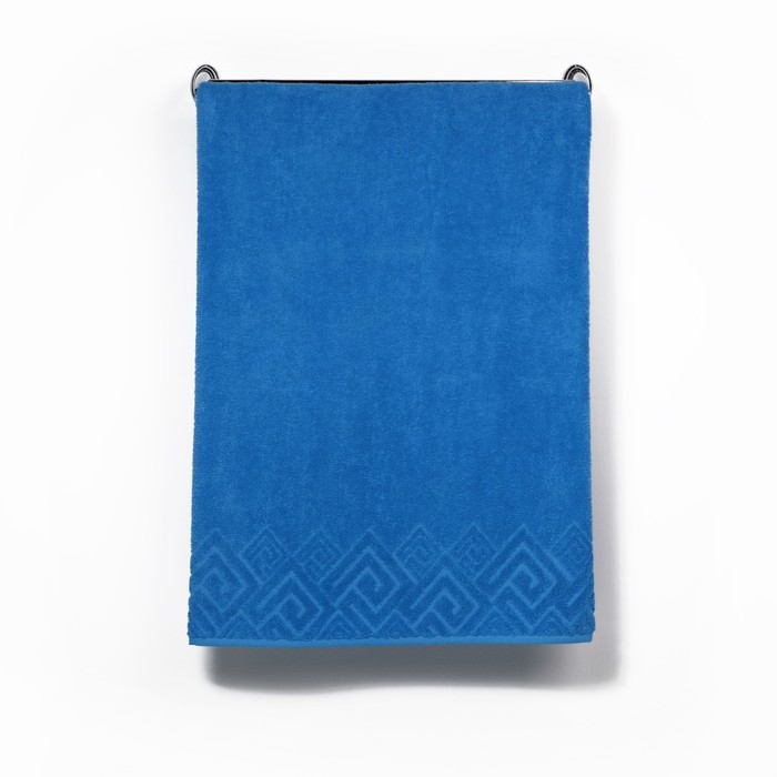 Полотенце махровое Poseidon ПЛ-1201-04000, 100х150, цв. 229 голубой, 360 г/м, 100% хл.