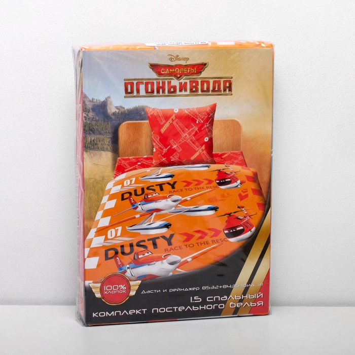 КПБ 1.5 Enchantimals Пеппер Павлина и Флэп 143*215, 150*214, 70*70 см, бязь, хл100 120 гм