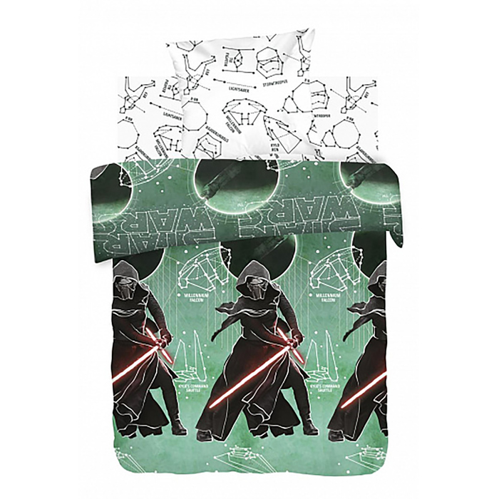 КПБ 1.5 Star Wars Neon Созвездия 143*215, 150*214, 70*70 см 1 шт поплин, хл100 107 гм