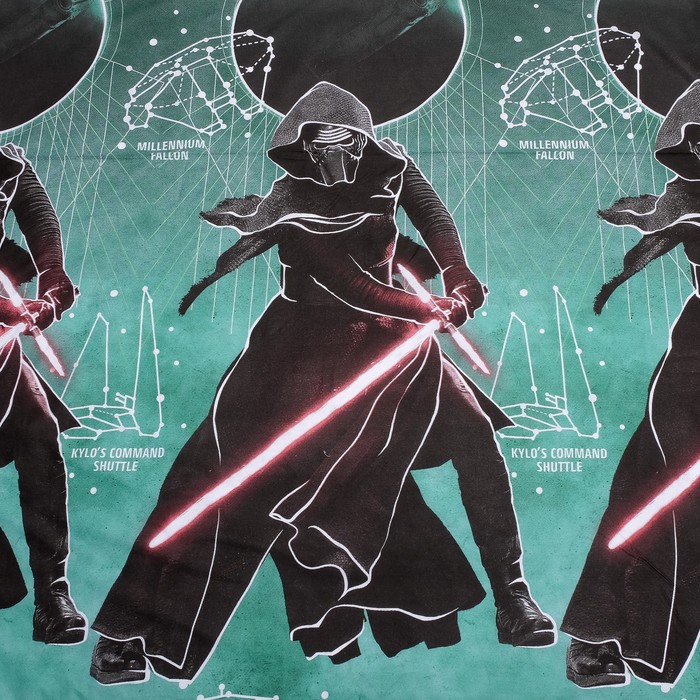 КПБ 1.5 Star Wars Neon Созвездия 143*215, 150*214, 70*70 см 1 шт поплин, хл100 107 гм