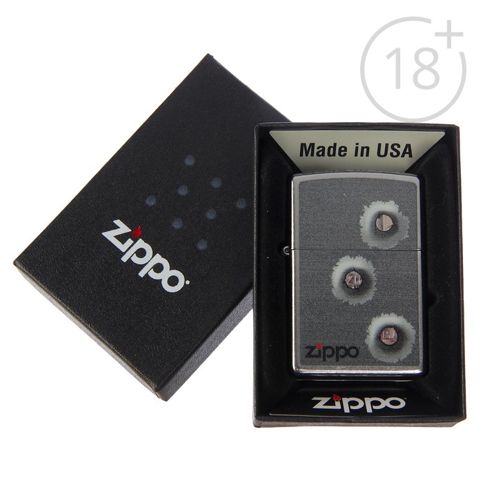 Зажигалка ZIPPO 28870 Classic с покрытием Street Chrome