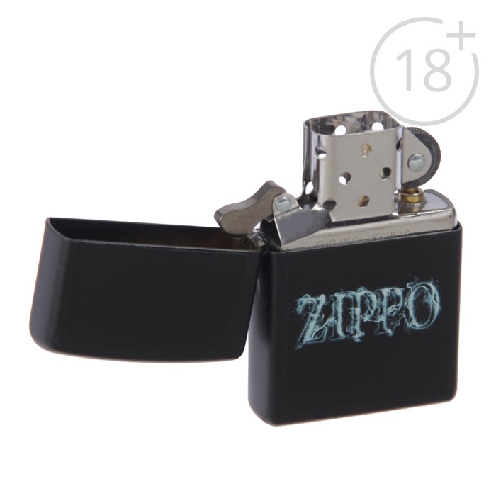 Зажигалка ZIPPO с покрытием Black Matte