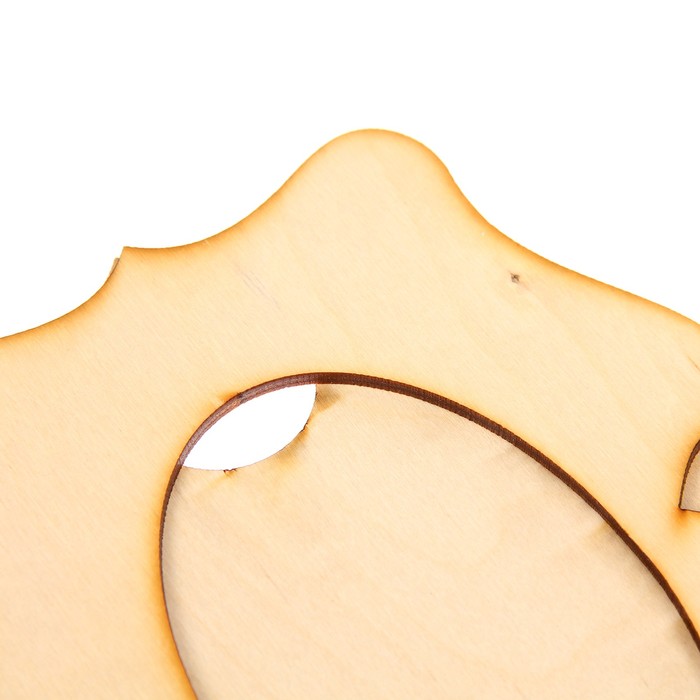 Фоторамка из фанеры №4 (для фото 10х15) (набор 5 деталей) 18х23 см