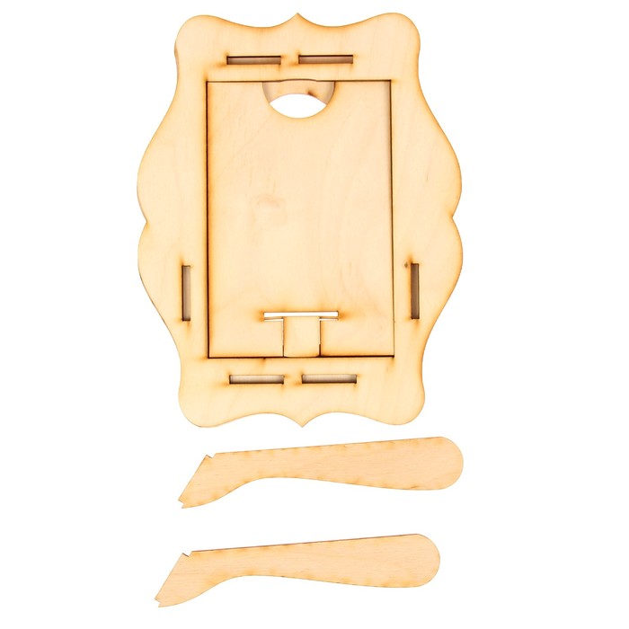 Фоторамка из фанеры №5 (для фото 10х15) 18х23 см (набор 5 деталей)