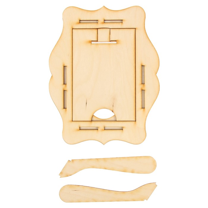 Фоторамка из фанеры №8 (для фото 10х15) 18х23 см (набор 5 деталей)