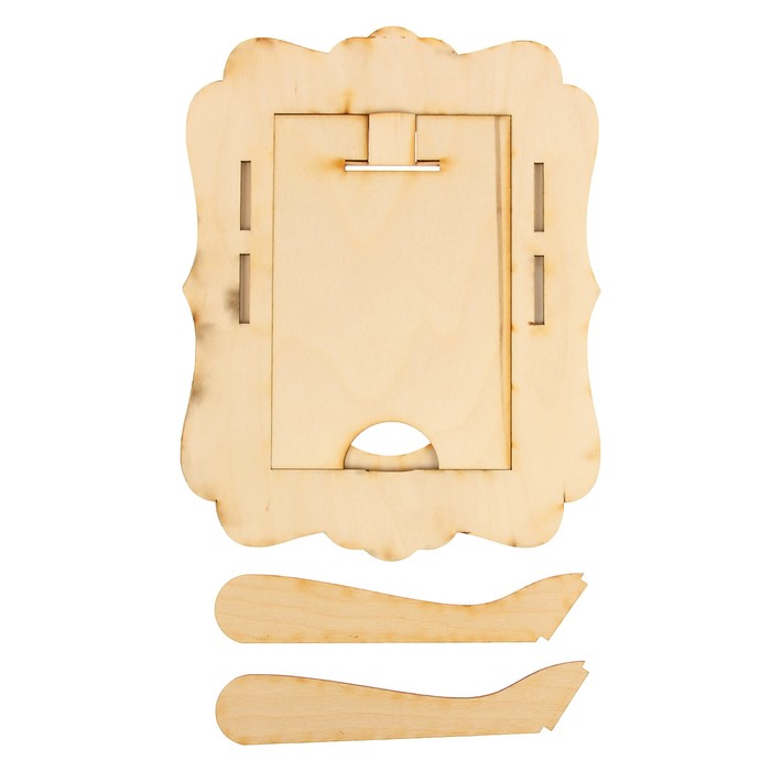 Фоторамка из фанеры №13 (для фото 10х15) 18х23 см (набор 5 деталей)