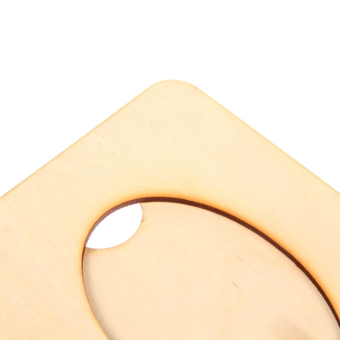 Фоторамка из фанеры №21 (для фото 10х15) 18х23 см (набор 5 деталей)