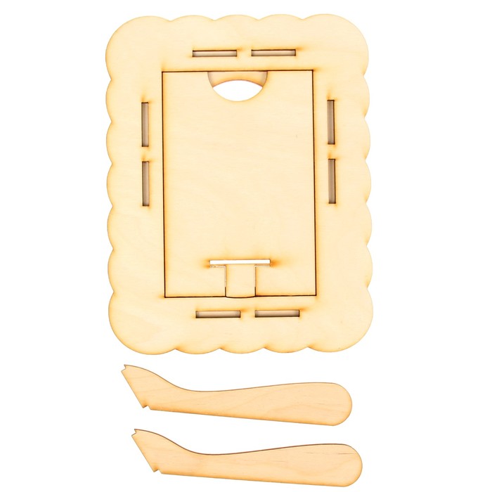 Фоторамка из фанеры №24 (для фото 10х15) 18х23 см (набор 5 деталей)