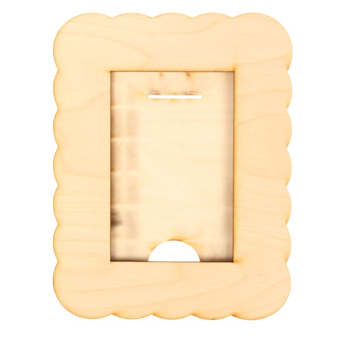 Фоторамка из фанеры №25 (для фото 10х15) 18х23 см (набор 5 деталей)