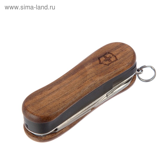 фото Нож-брелок victorinox nailclip wood 580 0.6461.63, 65 мм, 6 функций