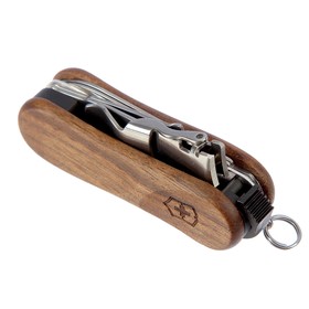 

Нож-брелок VICTORINOX NailClip Wood 580 0.6461.63, 65 мм, 6 функций