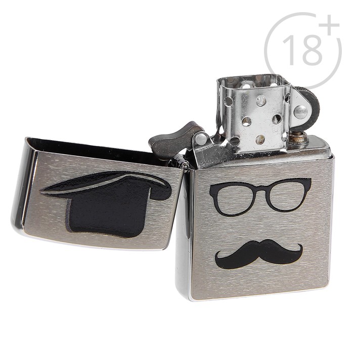 Зажигалка ZIPPO 28648 Classic с покрытием Brushed Chrome