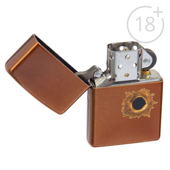 Зажигалка ZIPPO 24717 Bullet с покрытием Toffee