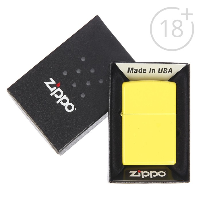 Зажигалка ZIPPO 24839 Classic с покрытием Lemon