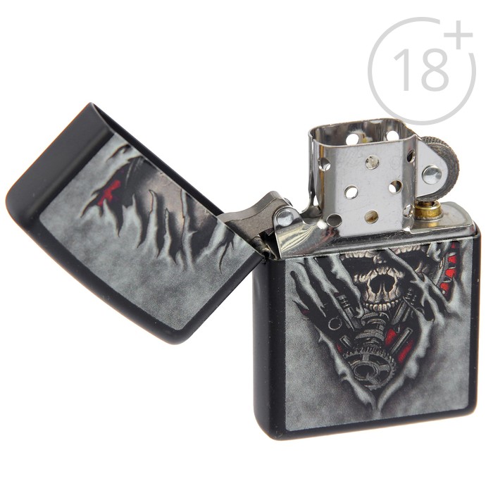 Зажигалка ZIPPO 28882 Classic с покрытием Black Matte