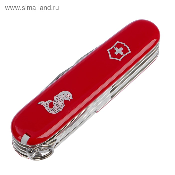 фото Нож перочинный victorinox fisherman1.4733.72, 91 мм, 18 функций