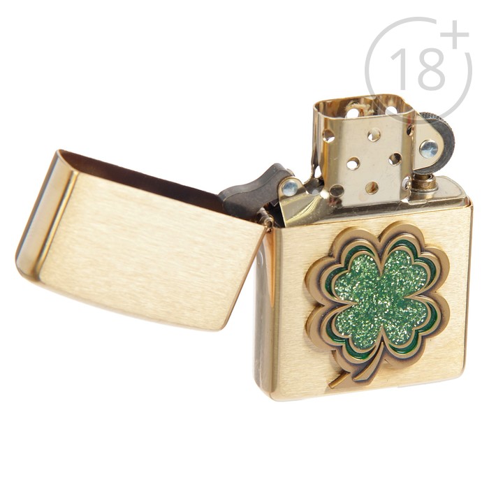 Зажигалка ZIPPO 28806 Classic с покрытием Brushed Brass