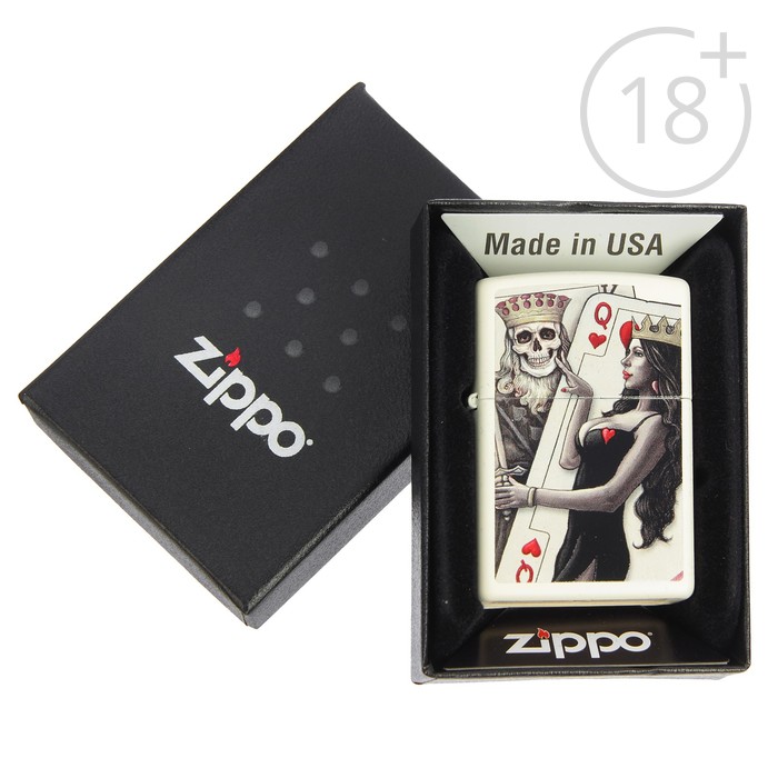 Зажигалка ZIPPO 29393 Classic с покрытием Cream Matte