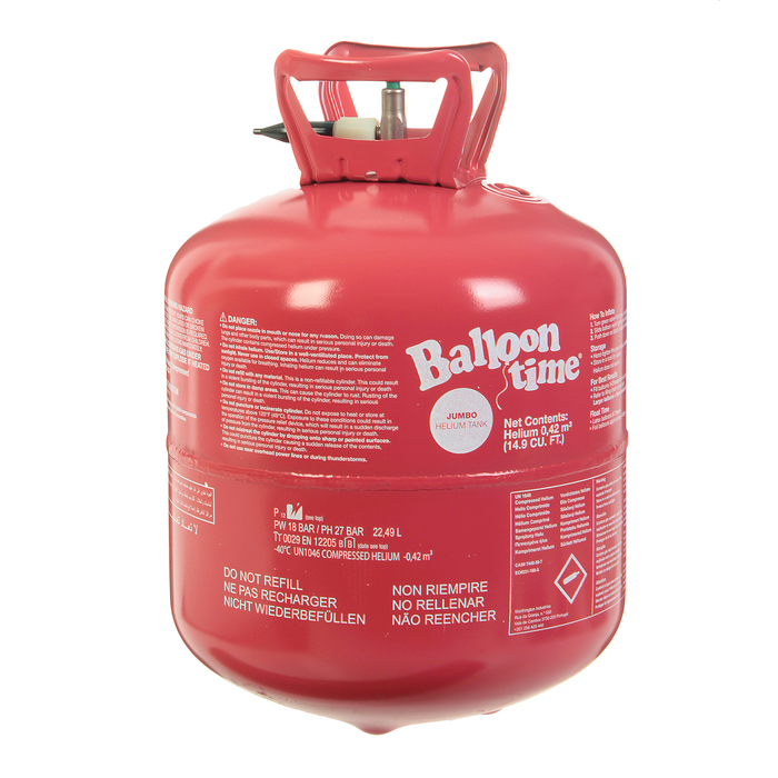 Портативный баллон с газом гелием (на 25 шаров)