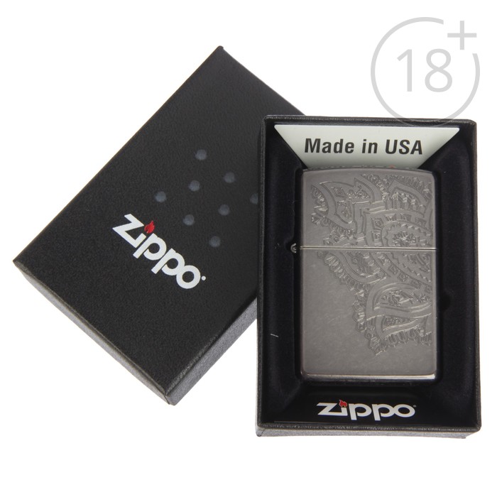 Зажигалка ZIPPO 29431 Classic с покрытием Gray
