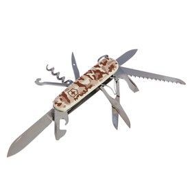 

Нож перочинный VICTORINOX Huntsman Desert Camouflage 1.3713.941, 91 мм, 15 функций