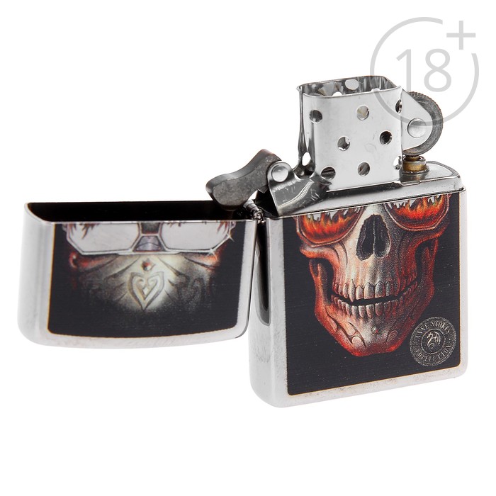 Зажигалка ZIPPO 29108 Anne Stokes с покрытием High Polish Chrome
