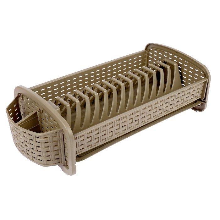 Сушилка для посуды, цвет капучино