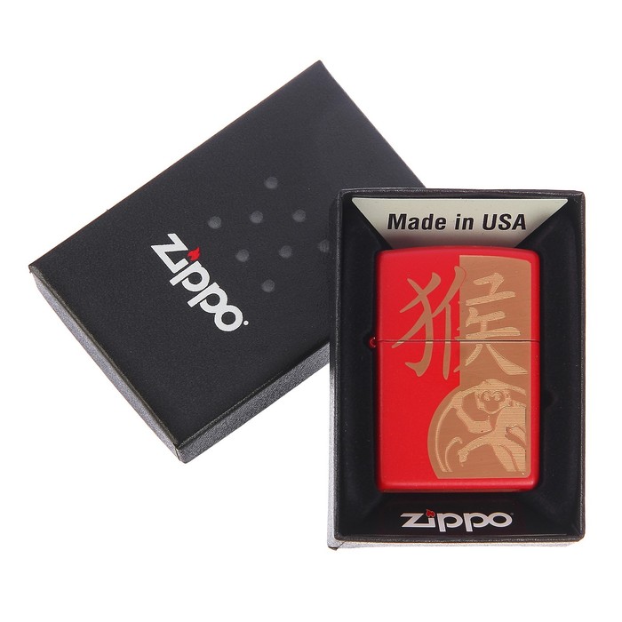 Зажигалка ZIPPO 28955 Classic с покрытием Red Matte