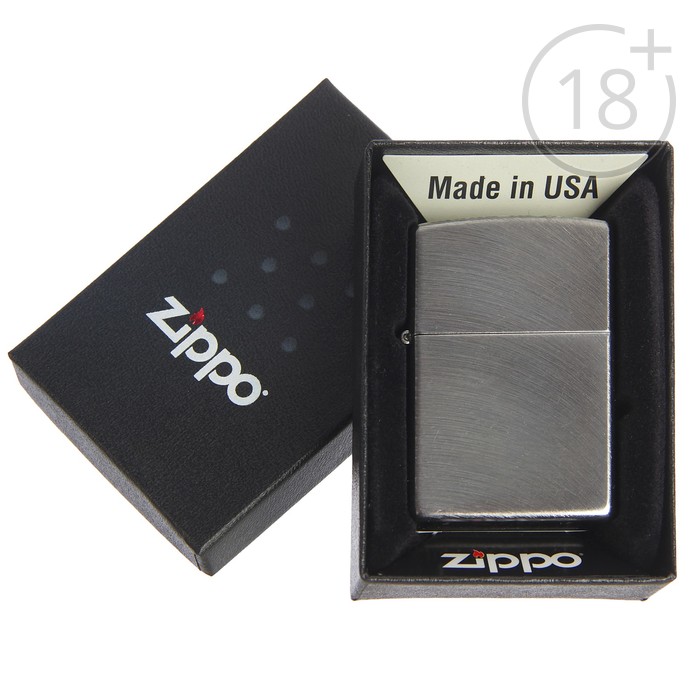 Зажигалка ZIPPO 24647 Classic с покрытием Chrome Arch
