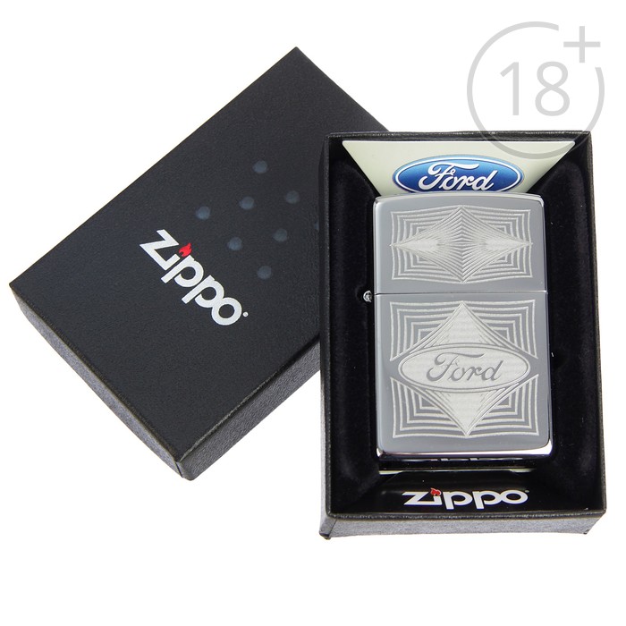 Зажигалка ZIPPO 28625 с покрытием High Polish Chrome