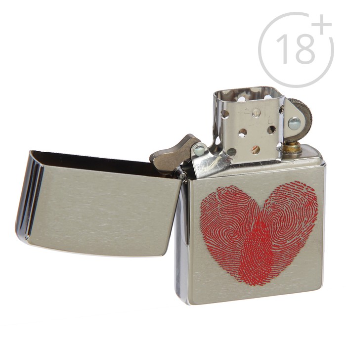 Зажигалка ZIPPO 29068 Classic с покрытием Brushed Chrome