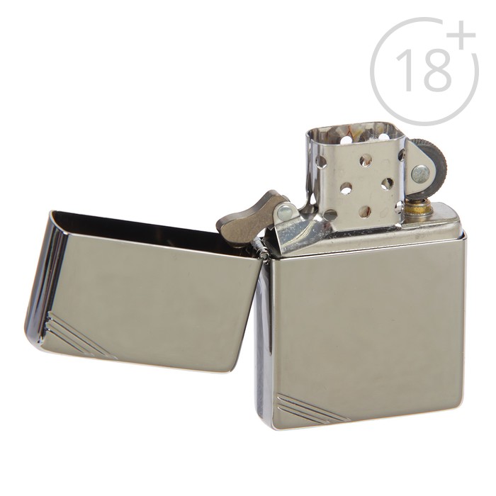 Зажигалка ZIPPO 260 Vintage Series 1937 с полосками и покрытием High Polish Chrome