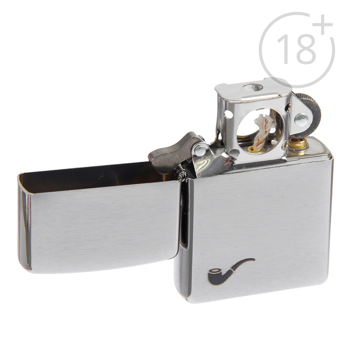 Зажигалка ZIPPO 200PL с покрытием Brushed Chrome
