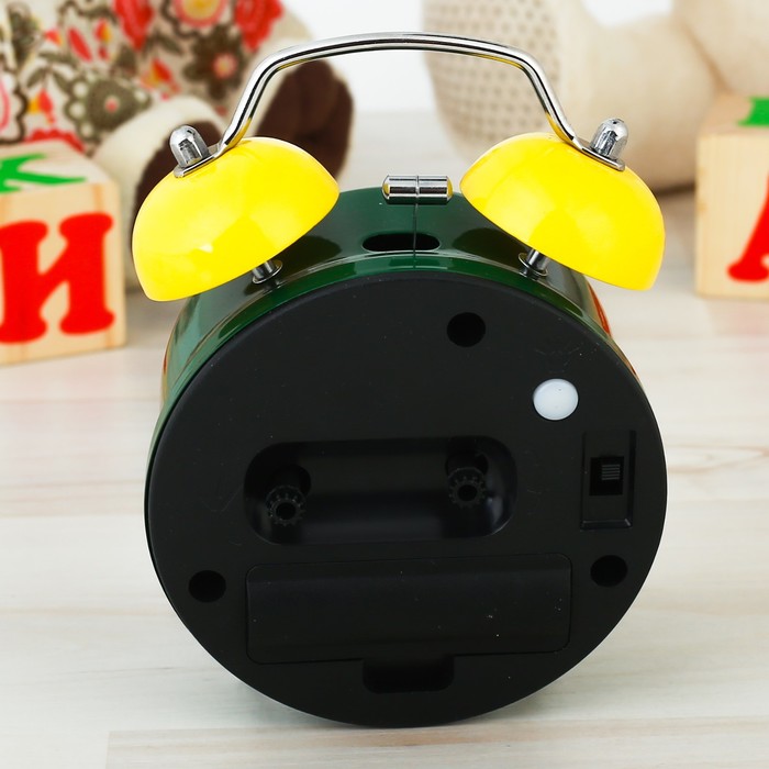 Часы будильник "Смайл. Джентльмен", d=8 см