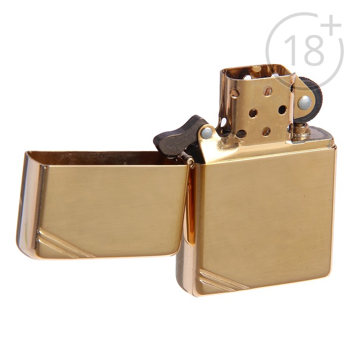 Зажигалка ZIPPO 270 Vintage Series 1937 с полосками и покрытием High Polish Brass