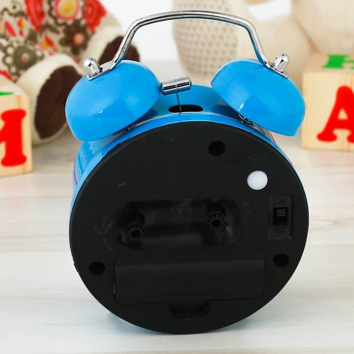 Часы будильник "Смайл", d=8 см