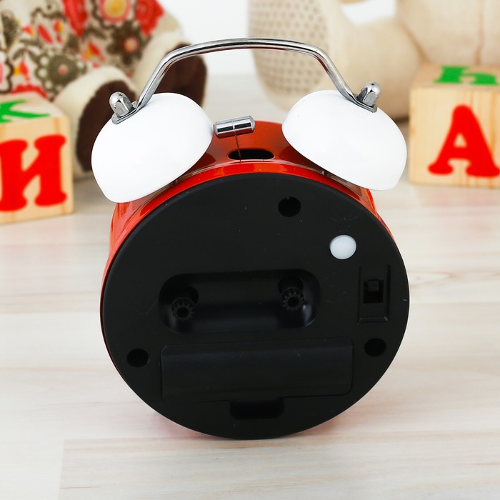 Часы будильник "23 февраля", d=8 см