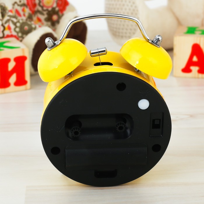 Часы будильник "Проснись!", d=8 см