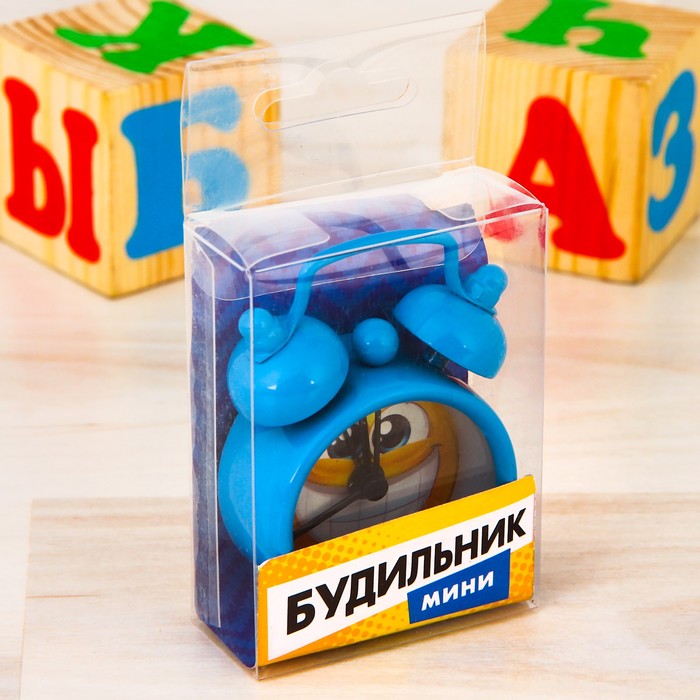 Часы будильник "Смайл", d=4 см