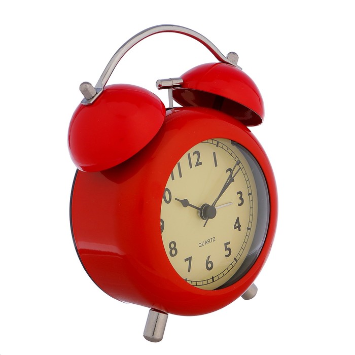 Будильник d=9см, все цифры, подсветка, 9*15 см