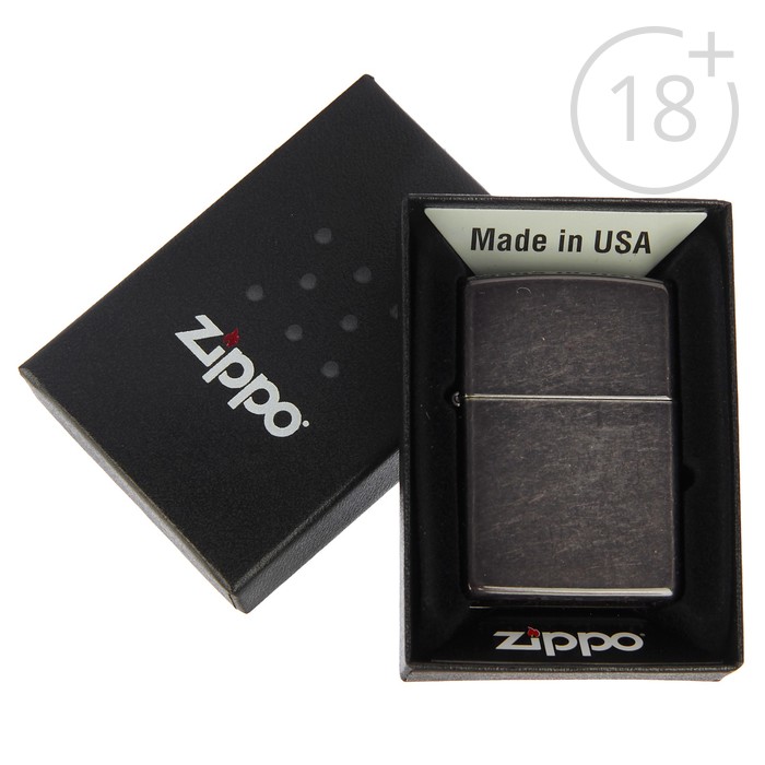 Зажигалка ZIPPO 28378 Classic с покрытием Gray Dusk