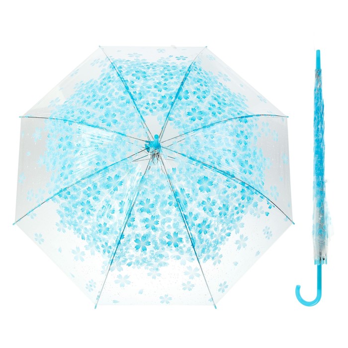 Зонт детский "Цветочный вальс", полуавтоматический, r=45,5см, цвет МИКС