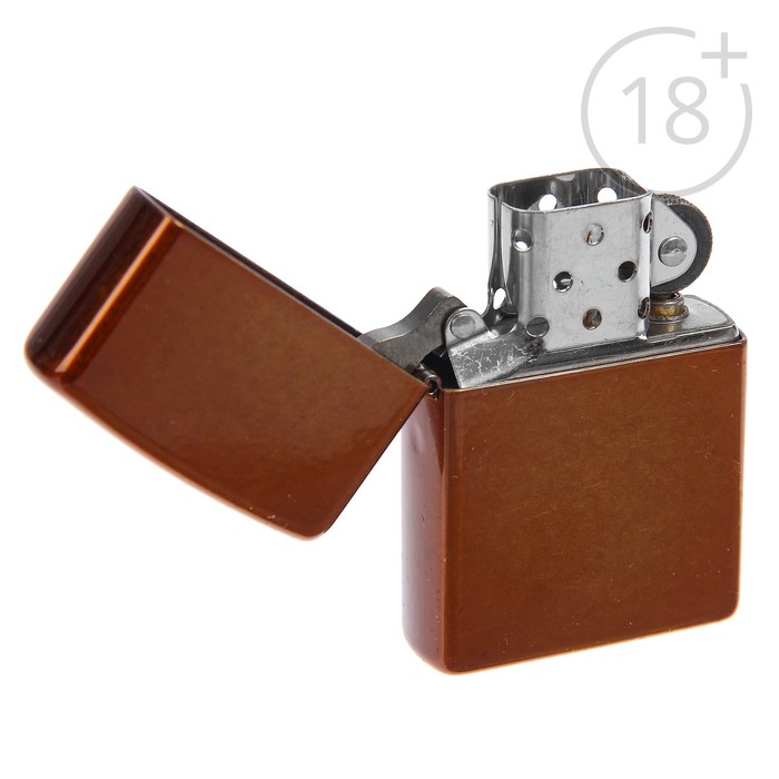 Зажигалка ZIPPO 21184 Classic с покрытием Toffee, светло-коричневая