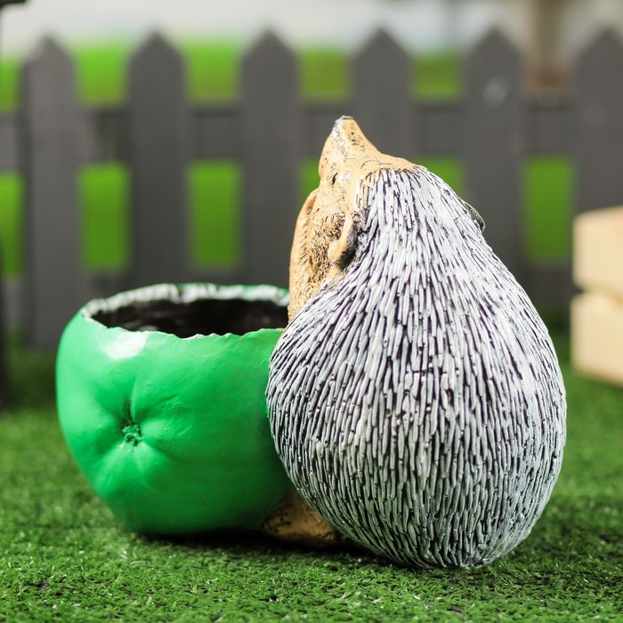 Кашпо "Ёж с горшком"