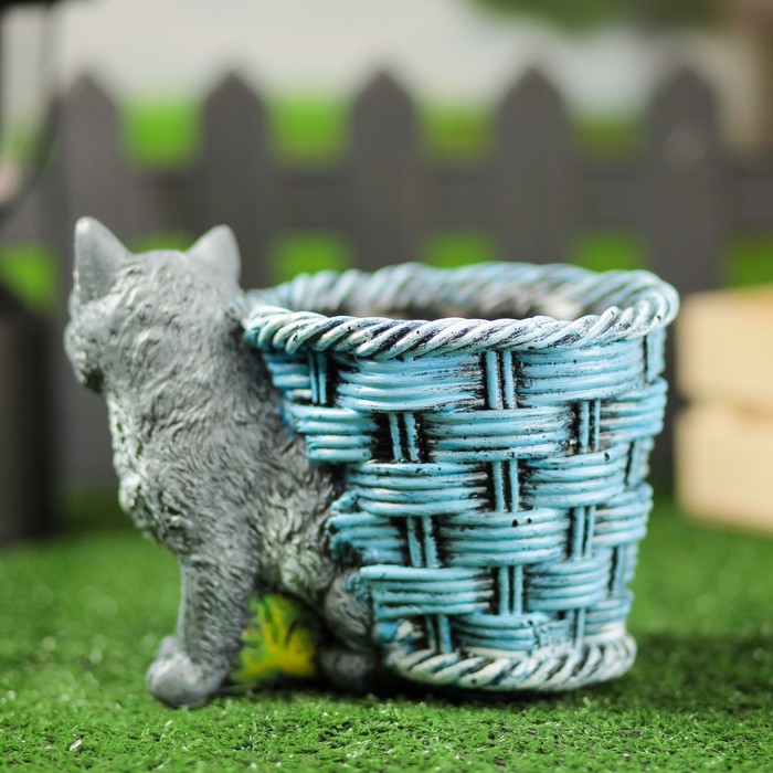 Кашпо "Кот с горшком"