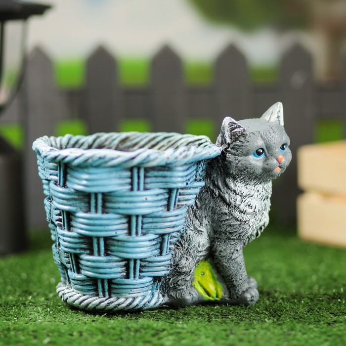 Кашпо "Кот с горшком"