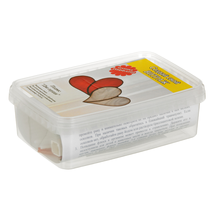 Набор «Создай свой витраж». "Два сердца" 43