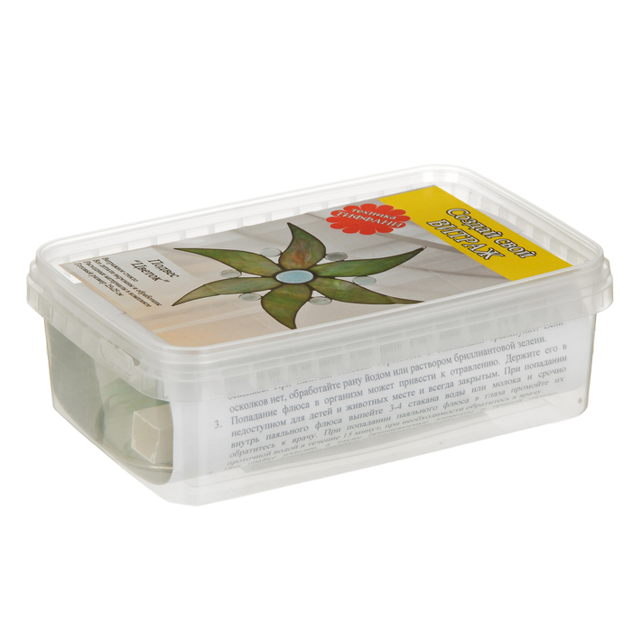 Набор «Создай свой витраж». "Цветок" 45