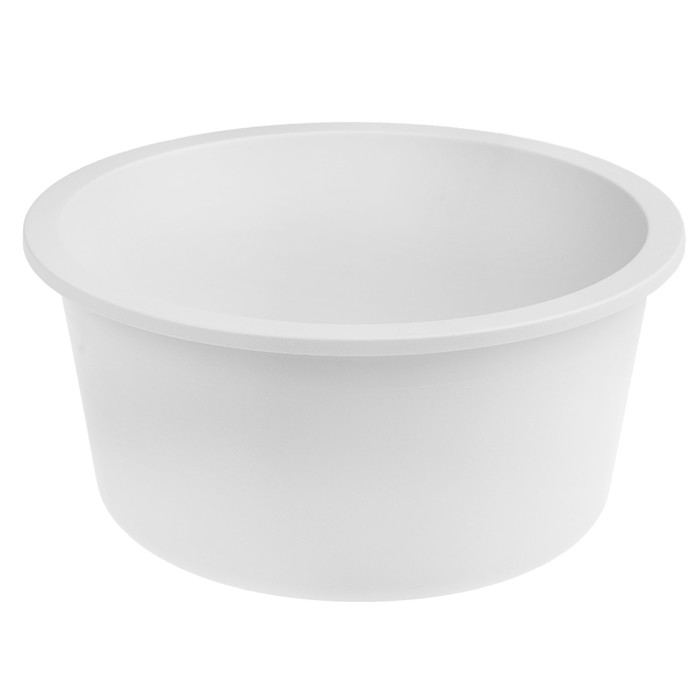 Мойка кухонная из кварца TOLERO R-104, белая