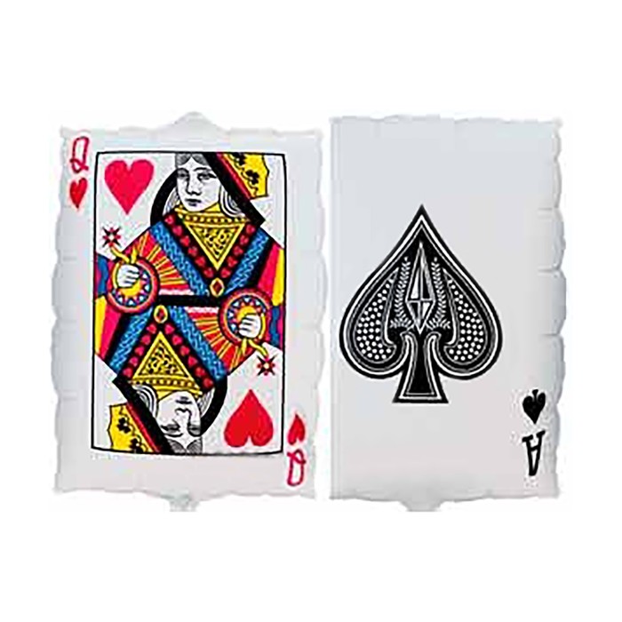 Шар полимерный 30" "Карты" Q